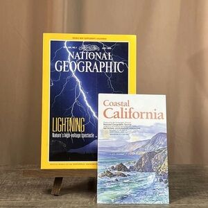 Vtg National Geographic Magazine July 1993 Vol 184, No 1 Lightning